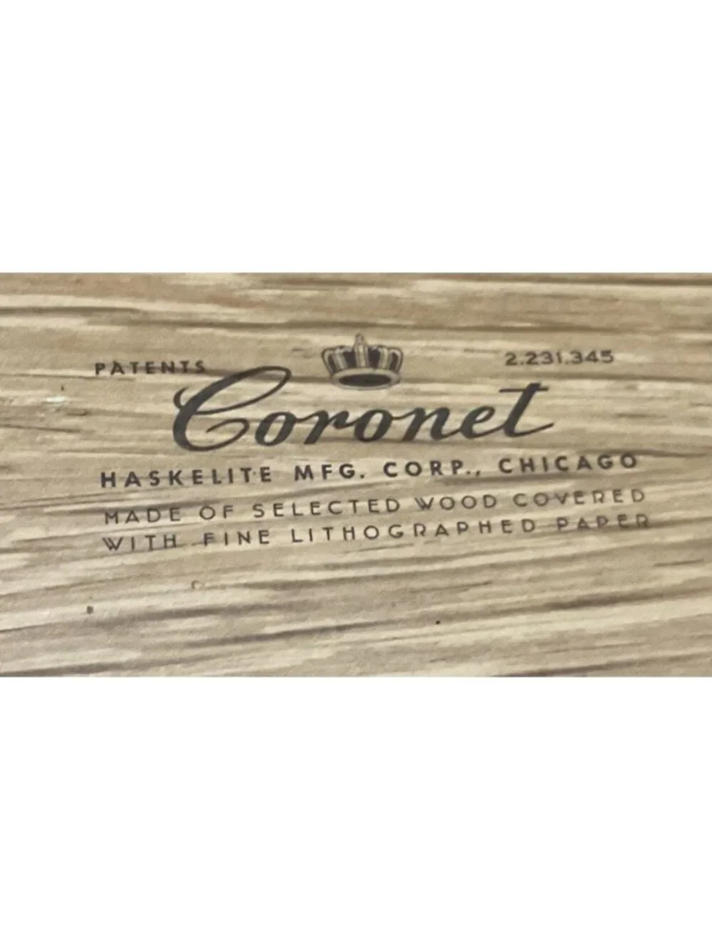 Coronet vtg deluxe